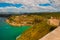 Bay of Santiago de Cuba as seen from the Castillo del Morro. Santiago de Cuba, Cuba