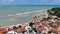 Bay water at Pipa Beach at Rio Grande do Norte in Brazil Northeastern.