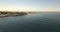 Bay with yachts at sunset in CadaquÃ©s