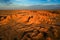 Bayanzag flaming cliffs in Mongolia