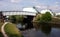 Bayford Thrust Leeds Storage Terminal across canal