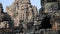 Bayon - ancient Khmer temple in Angkor Thom temple complex, Cambodia
