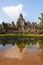 Bayon, the most notable temple at Angkor Thom, Cambodia