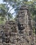 Bayon is remarkable for the 216 serene and smiling stone faces on the many towers jutting out from the high terrace and cluster