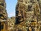 The Bayon stone faces of the people
