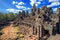 Bayon Temple with giant stone faces, Angkor Wat, Siem Reap.