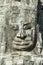 Bayon Temple Stone Face at Angkor Wat