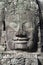 Bayon Temple Stone Face at Angkor Wat