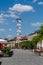 Bayreuth old town maypole - marketplace
