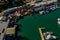 Bayside Marketplace Miami aerial drone photo 2020