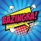 Bazinga! Comic Speech Bubble. Vector Eps 10.