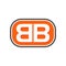 BB Initials Lettermark Symbol Design
