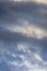Bbeautiful sky with clouds background. Blurry sky blue or azure sky and cloud on bright daytime of sun.