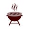 Bbq grill vector icon