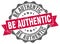 be authentic seal. stamp