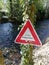 Be careful danger river warning lake