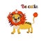 BE CUTIE lion FOR PRINT, kid s book