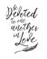 Be devoted to one another in love