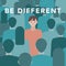 Be different illustration of woman
