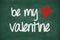 Be my valentine phrase