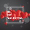 Be My Valentine Vector Background