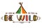 Be wild poster african style texting words design or native americans with arrows