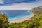 The beach and abandoned asbestos mine near Nonza in Corsica