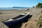 Beach in Achao with low tide