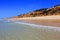 Beach on the Alentejo Coast, Comporta, Setubal. Western Portugal.