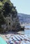 The beach on Amalfi Coast, Vico Equense