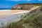 Beach Anse de Pen Hat on the Presqu\'ile de Crozon, Parc naturel