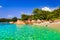 Beach Anse Lazio at Seychelles