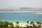 Beach of Atlantis the Palm hotel