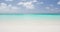 Beach background - Caribbean beach with turquoise water and white sand beach