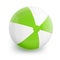 Beach Ball with Green Stripes