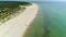 Beach Baltic Sea Hel Plaza Morze Aerial View Poland