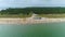 Beach Baltic Sea Hel Plaza Morze Aerial View Poland