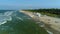 Beach Baltic Sea Jastarnia Plaza Morze Aerial View Poland