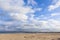 Beach at the Baltic seacoast in Travemunde, Germany