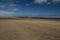 The beach at Beadnell Bay look towards the lime kilns & Harbour