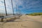 Beach in Bergen aan Zee in the North of Holland