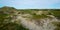 Beach in Bergen aan Zee in the North of Holland