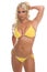 Beach Blond Yellow Bikini
