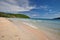 Beach and blue sky in Chonburi Thailand