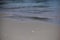 Beach blurred abstract background shoreline close up stylized