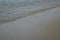 Beach blurred abstract background shoreline close up stylized