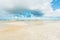 Beach with boats in Brazil, Carneiros Beach, Pernambuco