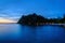 Beach on Bolilanga Island at night