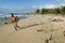 The beach of Boucan Canot on La Reunion island, France