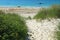 Beach in Brittany, France